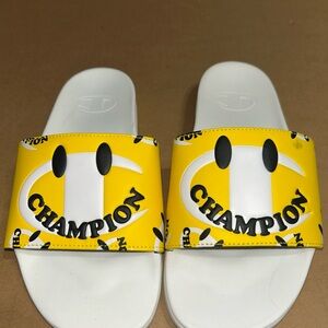 Champion womenYellow Slide Sandals